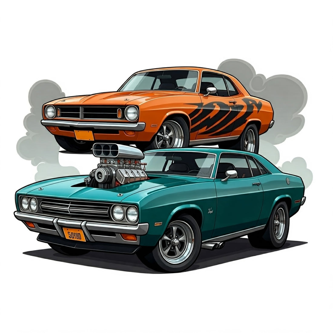 American Muscle: A Tribute to the Most Iconic Muscle Cars